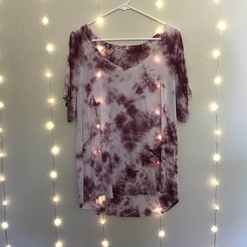 Purple Tye Dye Top